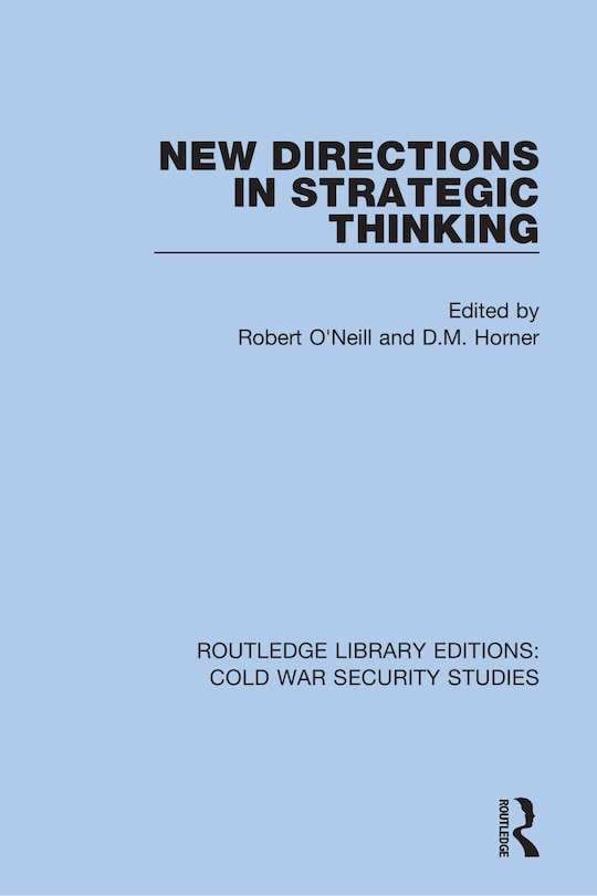 Front cover_New Directions In Strategic Thinking