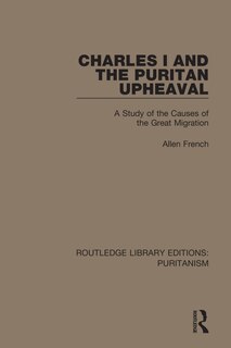 Front cover_Charles I and the Puritan Upheaval