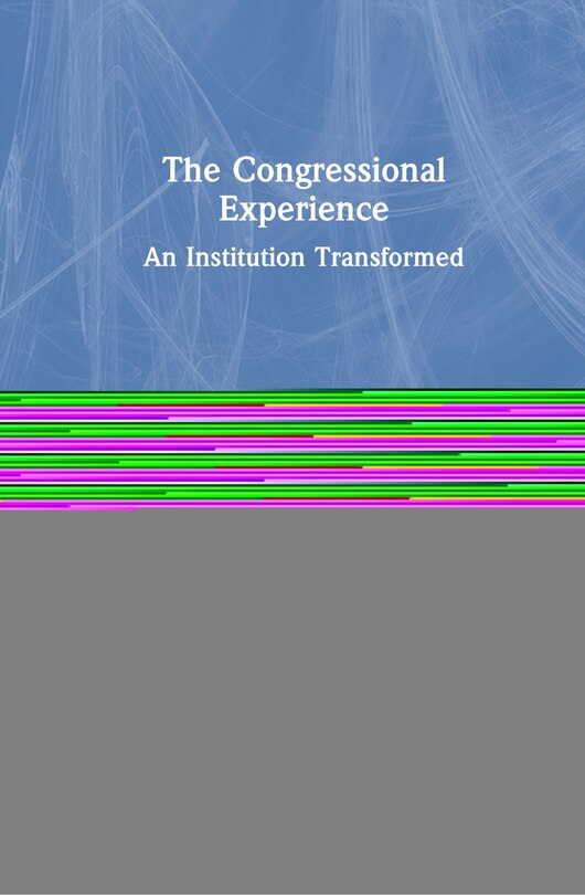 Couverture_The Congressional Experience