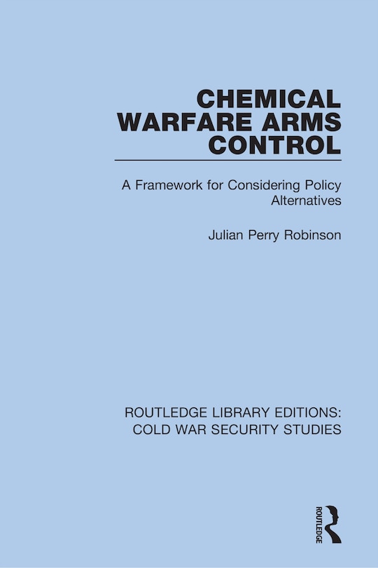 Couverture_Chemical Warfare Arms Control