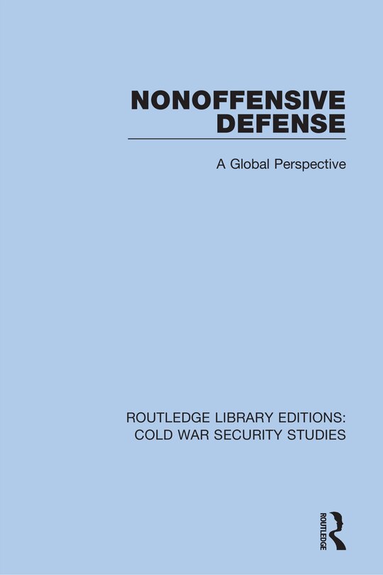 Front cover_Nonoffensive Defense