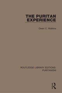 Front cover_The Puritan Experience