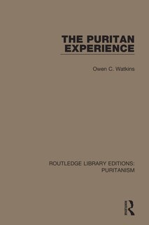 Front cover_The Puritan Experience