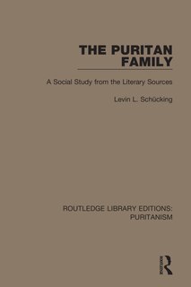 Front cover_The Puritan Family