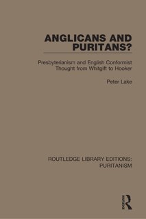 Front cover_Anglicans And Puritans?