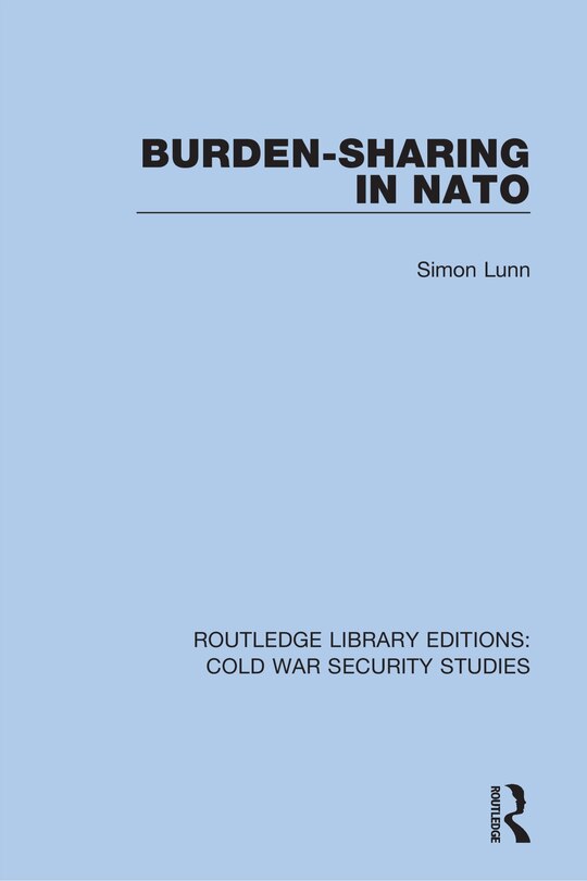 Front cover_Burden-sharing In Nato