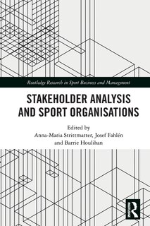 Front cover_Stakeholder Analysis and Sport Organisations