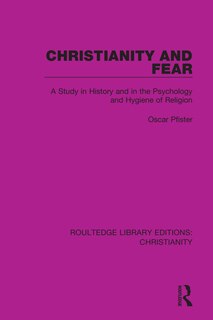 Front cover_Christianity and Fear