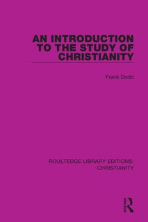 Couverture_An Introduction to the Study of Christianity