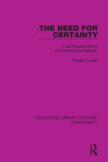 Front cover_The Need for Certainty