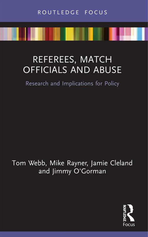 Front cover_Referees, Match Officials and Abuse