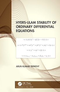 Couverture_Hyers-ulam Stability Of Ordinary Differential Equations