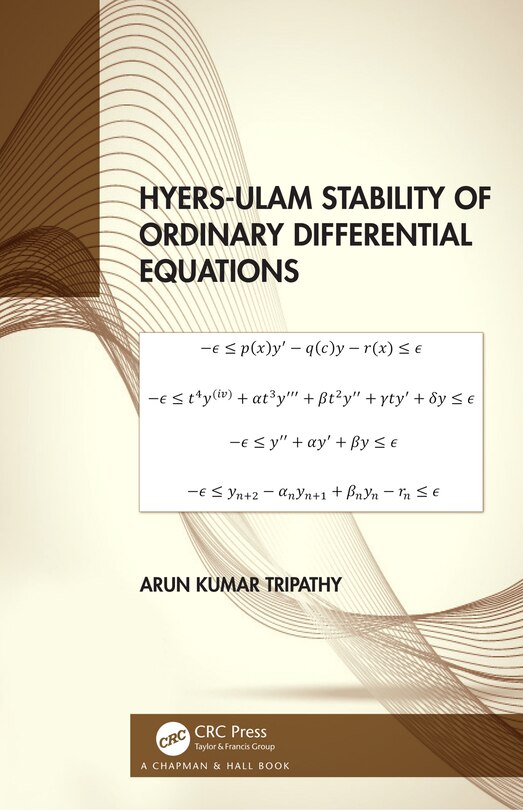 Couverture_Hyers-ulam Stability Of Ordinary Differential Equations