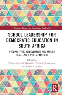 Couverture_School Leadership for Democratic Education in South Africa