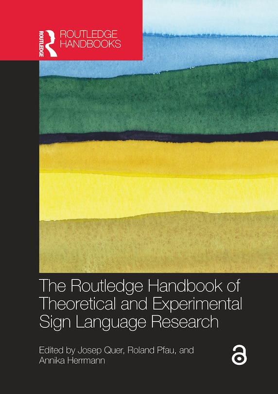 Couverture_The Routledge Handbook of Theoretical and Experimental Sign Language Research
