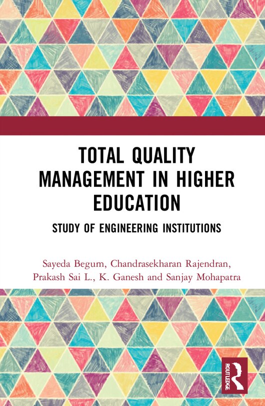 Front cover_Total Quality Management In Higher Education