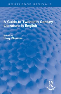 Front cover_A Guide to Twentieth Century Literature in English