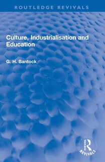 Couverture_Culture, Industrialisation and Education