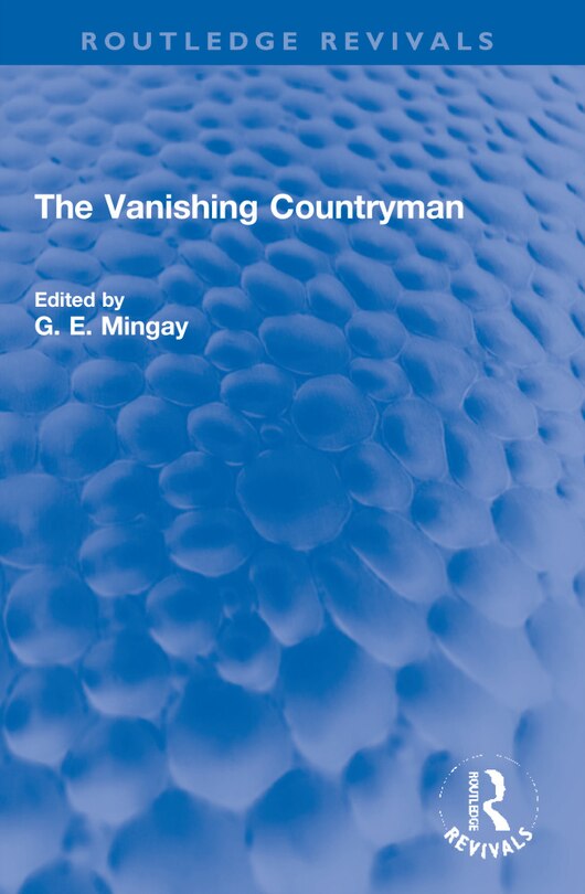 Front cover_The Vanishing Countryman