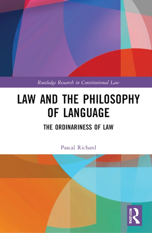 Front cover_Law And Philosophy Of Language
