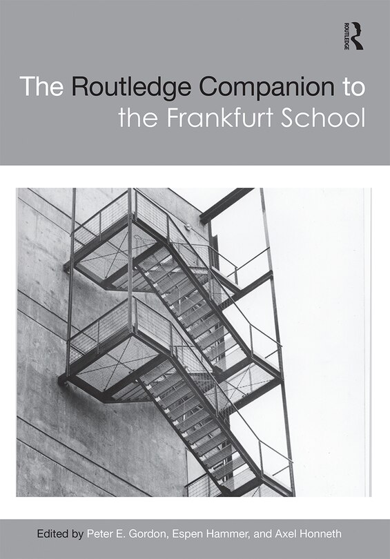 Front cover_Routledge Companion to the Frankfurt School