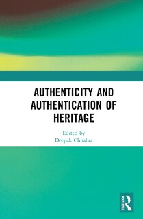 Couverture_Authenticity And Authentication Of Heritage