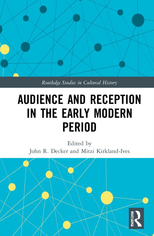 Front cover_Audience and Reception in the Early Modern Period