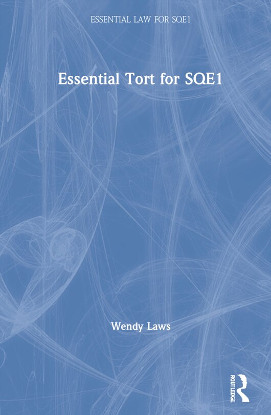 Front cover_Essential Tort Law For Sqe1