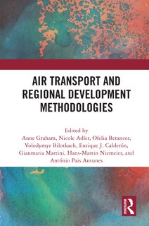 Couverture_Air Transport and Regional Development Methodologies