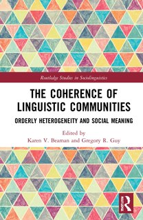 Front cover_The Coherence of Linguistic Communities