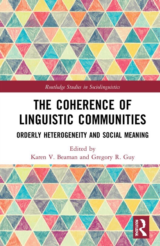 Front cover_The Coherence of Linguistic Communities
