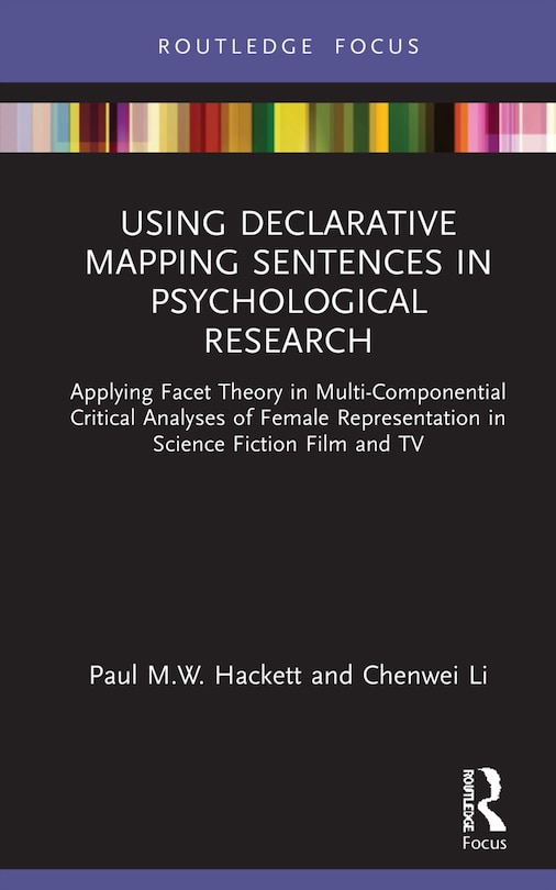 Couverture_Using Declarative Mapping Sentences in Psychological Research