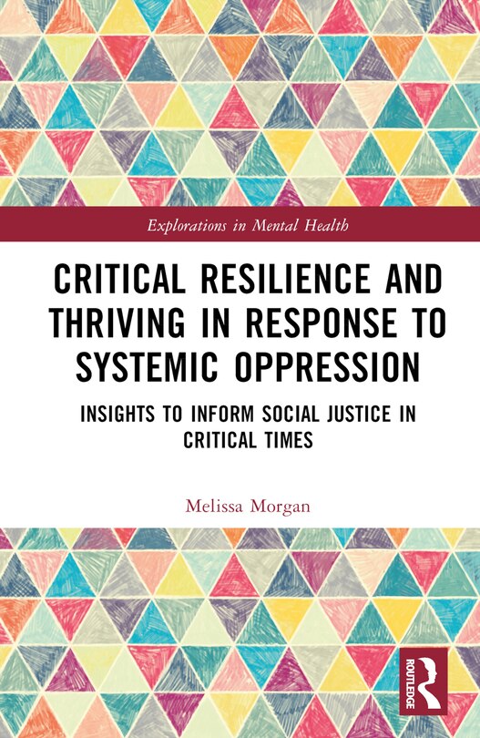 Couverture_Critical Resilience and Thriving in Response to Systemic Oppression