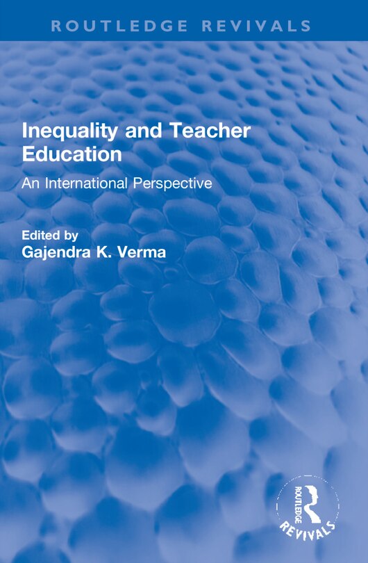 Front cover_Inequality and Teacher Education