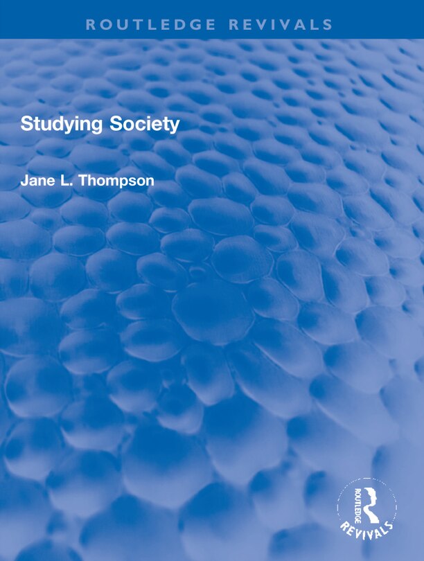 Front cover_Studying Society
