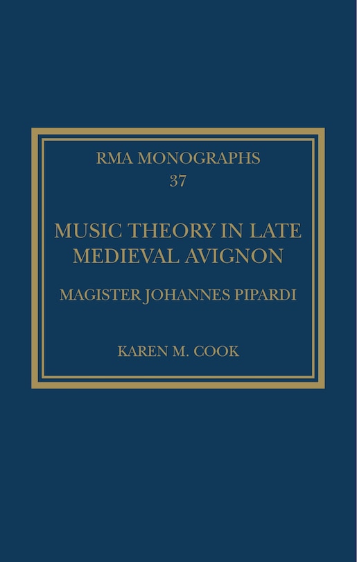 Front cover_Music Theory in Late Medieval Avignon