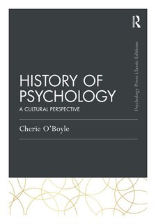 Couverture_History Of Psychology