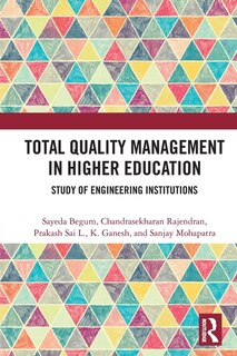 Front cover_Total Quality Management in Higher Education