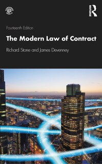 Front cover_The Modern Law Of Contract