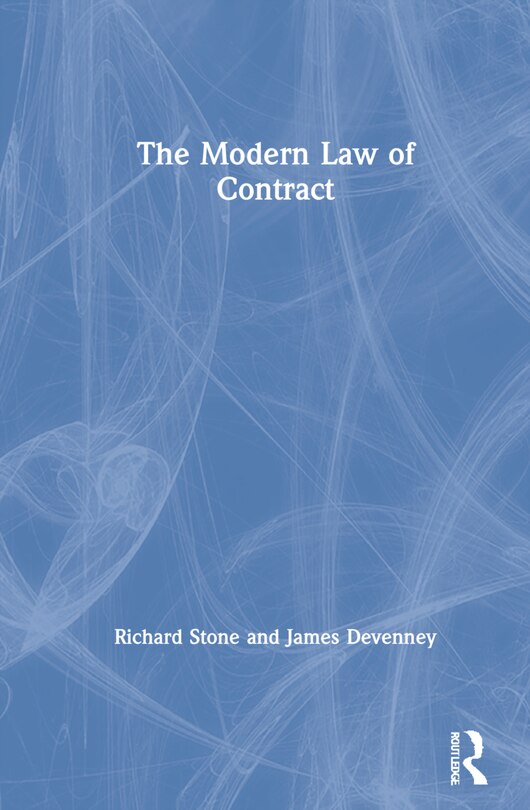 Front cover_The Modern Law Of Contract