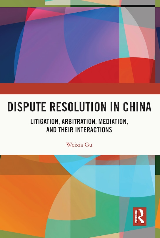 Couverture_Dispute Resolution in China