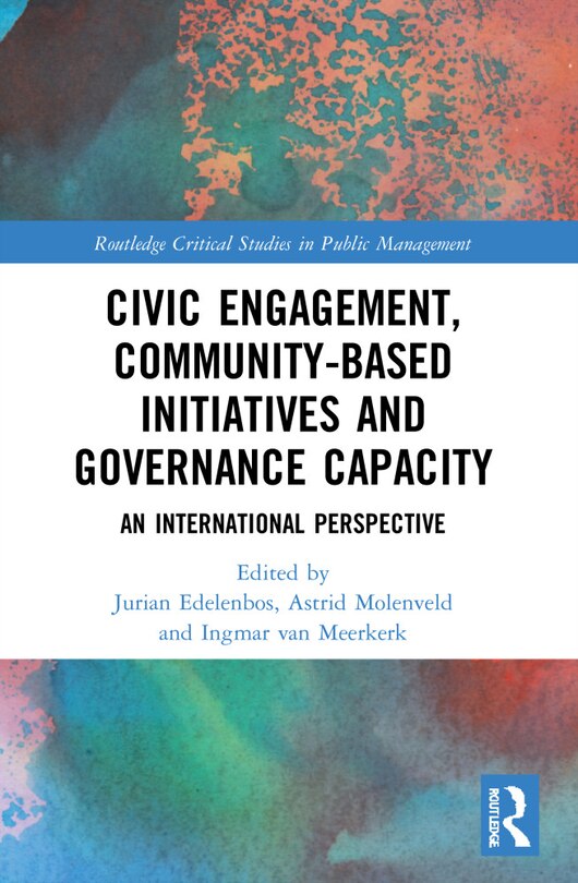 Front cover_Civic Engagement, Community-Based Initiatives and Governance Capacity
