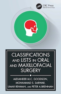 Couverture_Classifications and Lists in Oral and Maxillofacial Surgery