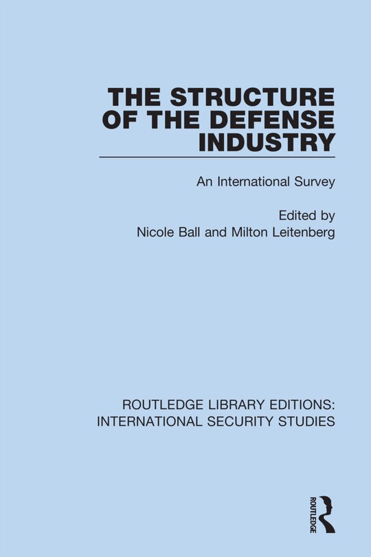 Front cover_The Structure of the Defense Industry