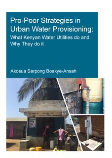 Couverture_Pro-poor Strategies In Urban Water Provisioning