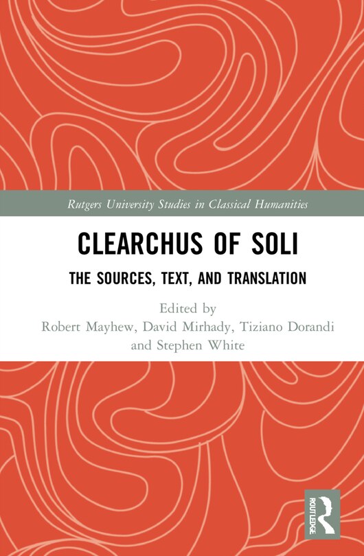Front cover_Clearchus Of Soli