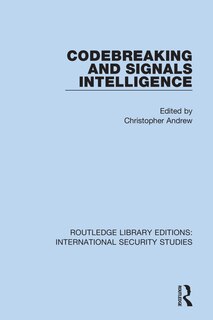 Front cover_Codebreaking And Signals Intelligence