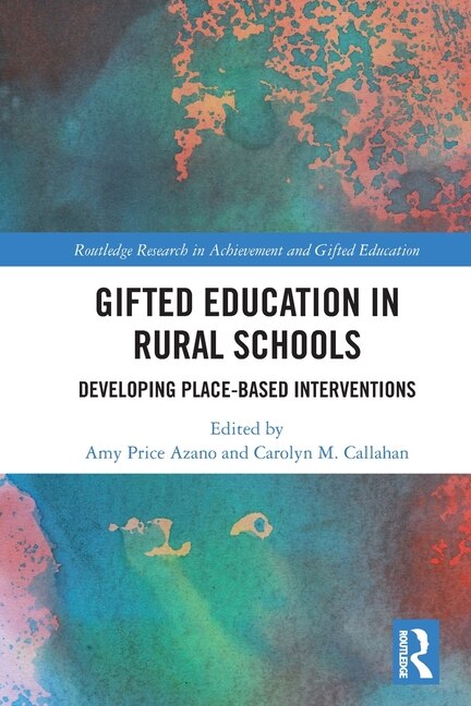 Front cover_Gifted Education in Rural Schools