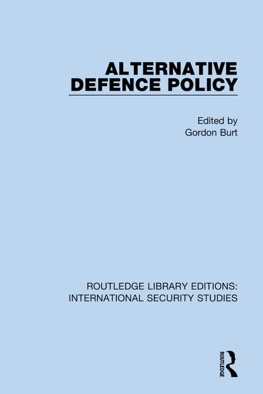 Couverture_Alternative Defence Policy