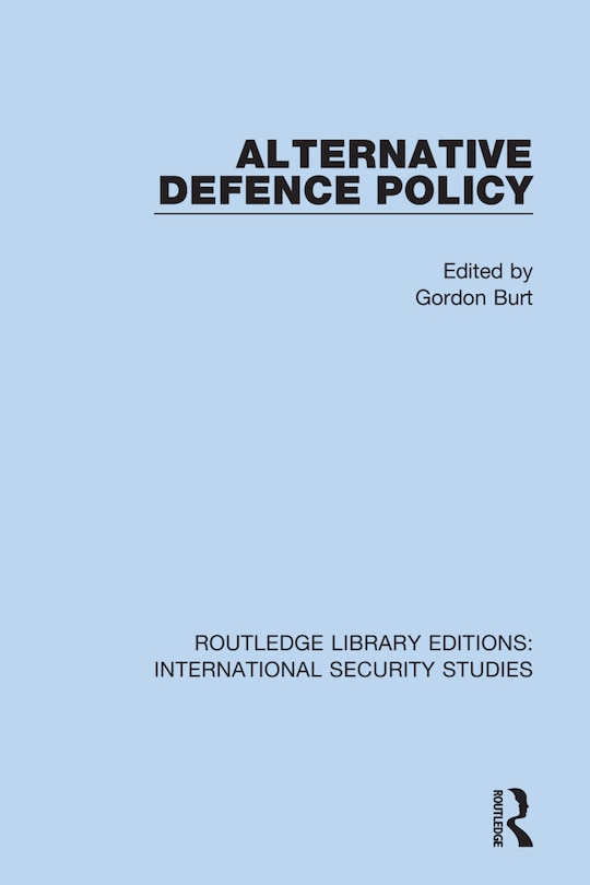 Couverture_Alternative Defence Policy